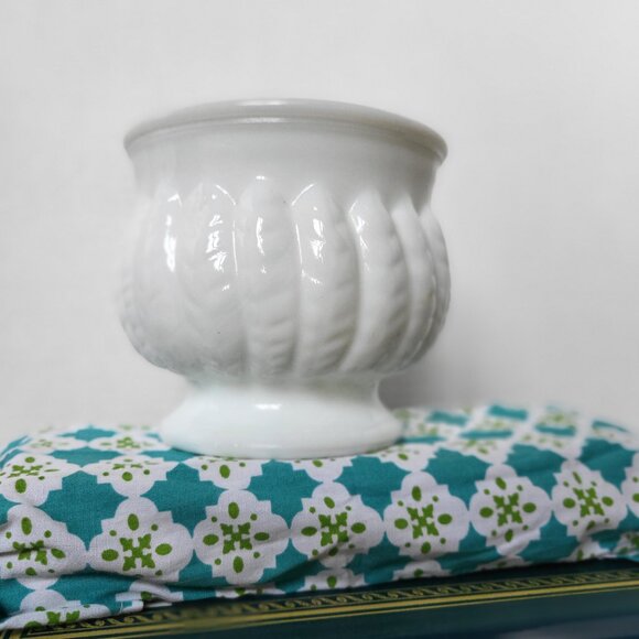 Vintage Randall Milk Glass planter vase Mid-Century Modern - Picture 2 of 6